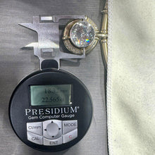 將圖片載入圖庫檢視器 18k MASSIVE Rose Cut Diamond Collar