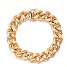 画像をギャラリービューアに読み込む, SOLD TO S***14k Curb Link Bracelet