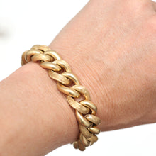 画像をギャラリービューアに読み込む, SOLD TO S***14k Curb Link Bracelet