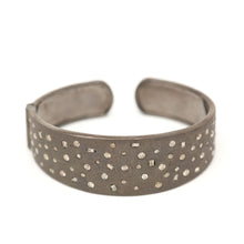 画像をギャラリービューアに読み込む, Sterling Silver Diamond Cuff Bracelet