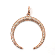 Charger l'image dans la galerie, Large 14k Diamond Naja Pendant
