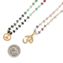 將圖片載入圖庫檢視器 Diamond Multi-gem (Inner) Peace Necklaces