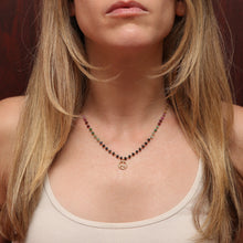 將圖片載入圖庫檢視器 Diamond Multi-gem (Inner) Peace Necklaces