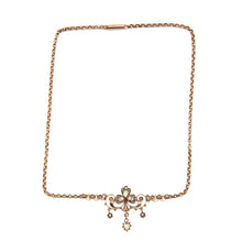 將圖片載入圖庫檢視器 SOLD TO C***9k Antique Opal Heart Necklace