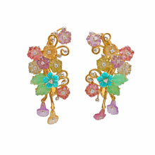 画像をギャラリービューアに読み込む, 18k Multigem Fairy Queen Earrings
