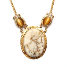 將圖片載入圖庫檢視器 14k Gold in Quartz Necklace