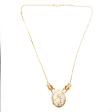 將圖片載入圖庫檢視器 14k Gold in Quartz Necklace