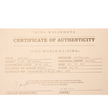 將圖片載入圖庫檢視器 9k Double-Sided "Dessert First" Photo Locket W/ Original Watercolor Micro-painting