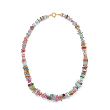 將圖片載入圖庫檢視器 14k Rainbow Tourmaline Necklace