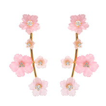 將圖片載入圖庫檢視器 Carved Hanami Earrings