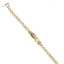將圖片載入圖庫檢視器 RESERVED FOR V***14k Diamond Emerald Leopard Bracelet