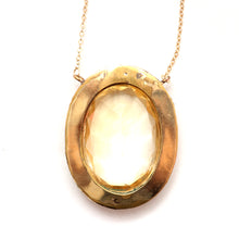 將圖片載入圖庫檢視器 Large Edwardian Citrine Necklace
