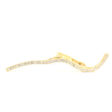 將圖片載入圖庫檢視器 14k Diamond Squiggle Ring