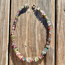 將圖片載入圖庫檢視器 14k Rainbow Tourmaline Necklace