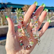 將圖片載入圖庫檢視器 14k Rainbow Tourmaline Necklace