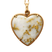 將圖片載入圖庫檢視器 Giant Gold in Quartz Heart