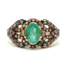 画像をギャラリービューアに読み込む, Diamond Emerald Rings