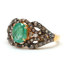 画像をギャラリービューアに読み込む, Diamond Emerald Rings