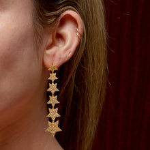 將圖片載入圖庫檢視器 Diamond Falling Star Earrings