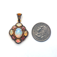 將圖片載入圖庫檢視器 Opal Diamond Tourmaline Set