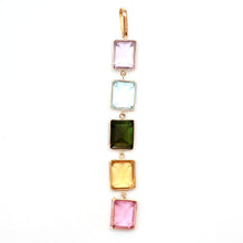 Charger l'image dans la galerie, 14k Raynbow Drop Pendant