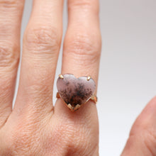Laden Sie das Bild in den Galerie-Viewer, 14k Nature Lovers Sage Amethyst Ring