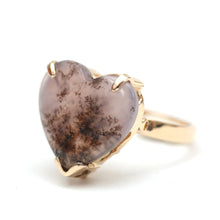 Laden Sie das Bild in den Galerie-Viewer, 14k Nature Lovers Sage Amethyst Ring