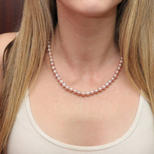 將圖片載入圖庫檢視器 Sterling Freshwater Pearl Necklaces