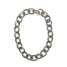 將圖片載入圖庫檢視器 Oversized Sterling Diamond Curb Chain