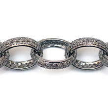 將圖片載入圖庫檢視器 Oversized Sterling Diamond Curb Chain