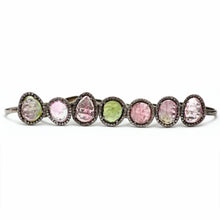 將圖片載入圖庫檢視器 Rose Cut Tourmaline Diamond Ring