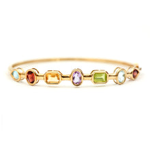 將圖片載入圖庫檢視器 10k Gemstone Bangle