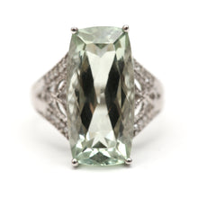 將圖片載入圖庫檢視器 9k Green Amethyst Ring