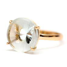 將圖片載入圖庫檢視器 14k Butterfly Cut Aquamarine Ring