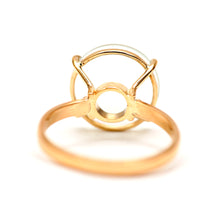 將圖片載入圖庫檢視器 14k Butterfly Cut Aquamarine Ring