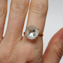 將圖片載入圖庫檢視器 14k Butterfly Cut Aquamarine Ring