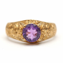 Laden Sie das Bild in den Galerie-Viewer, 9k Amethyst Ring