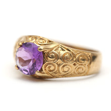 Laden Sie das Bild in den Galerie-Viewer, 9k Amethyst Ring