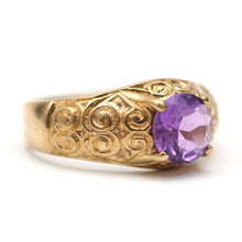 Laden Sie das Bild in den Galerie-Viewer, 9k Amethyst Ring
