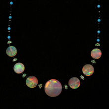 將圖片載入圖庫檢視器 14k Giant Opal Bead Necklace