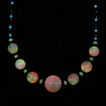 將圖片載入圖庫檢視器 14k Giant Opal Bead Necklace