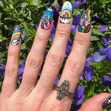 將圖片載入圖庫檢視器 15k Rose Cut Diamond Giardinetti Ring