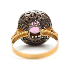 將圖片載入圖庫檢視器 Bubble Gum Pink Tourmaline Diamond Ring