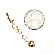 將圖片載入圖庫檢視器 SOLD TO A***14k L-O-V-E Pendant