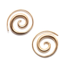 將圖片載入圖庫檢視器 14k Spiral Earrings