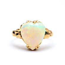 Load image into Gallery viewer, Vintage 14k Opal Heart Ring
