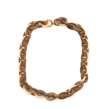 Load image into Gallery viewer, 18k Wood Chain Link Bracelet
