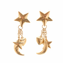 Carica l'immagine nel visualizzatore di Gallery, 14k Celestial Charm Earrings
