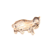 將圖片載入圖庫檢視器 14k Victorian Kitten Brooch
