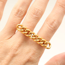 將圖片載入圖庫檢視器 14k Victorian Suffragette Double Ring
